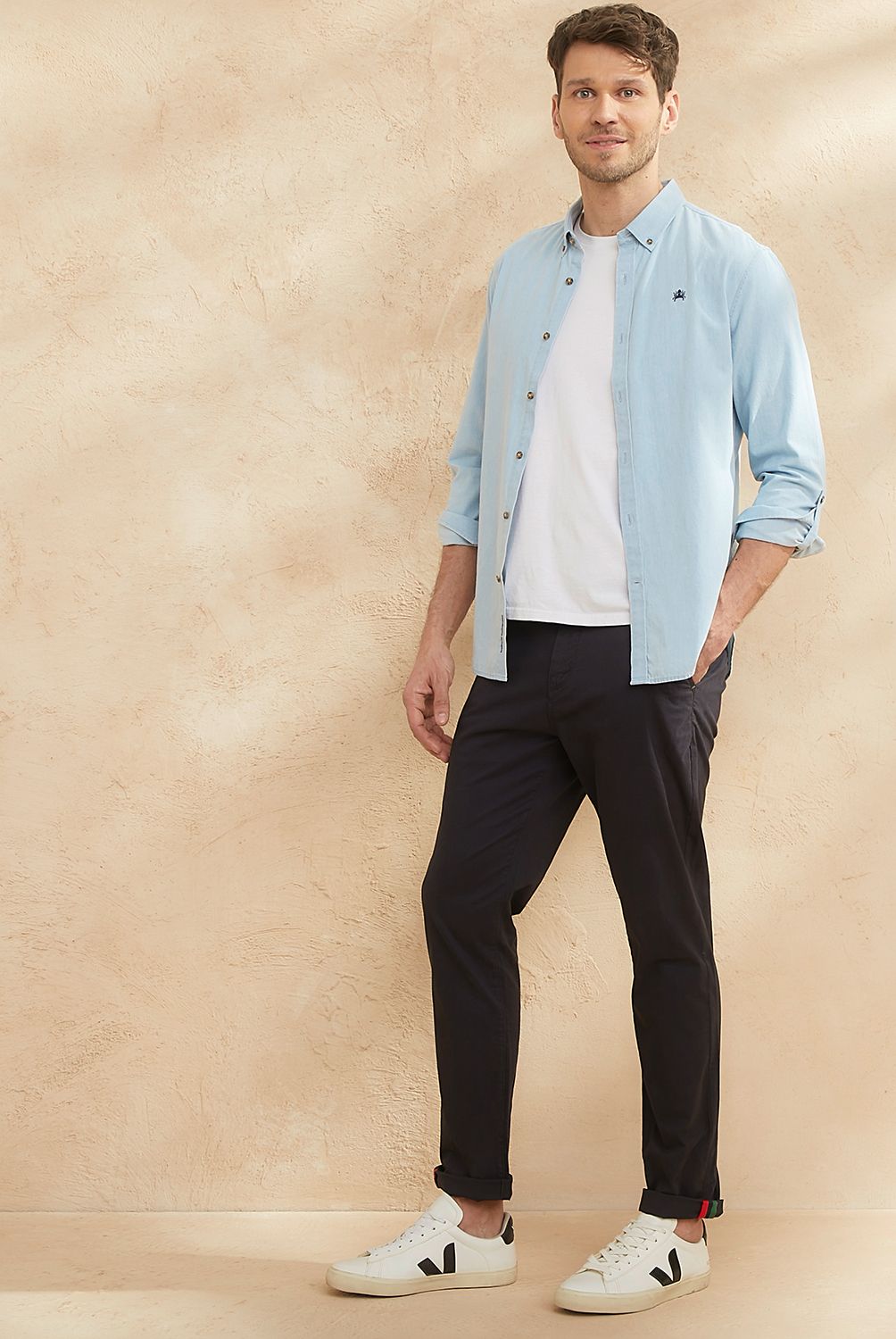 CASCAIS - Pantalón Chino Algodón Hombre Cascais