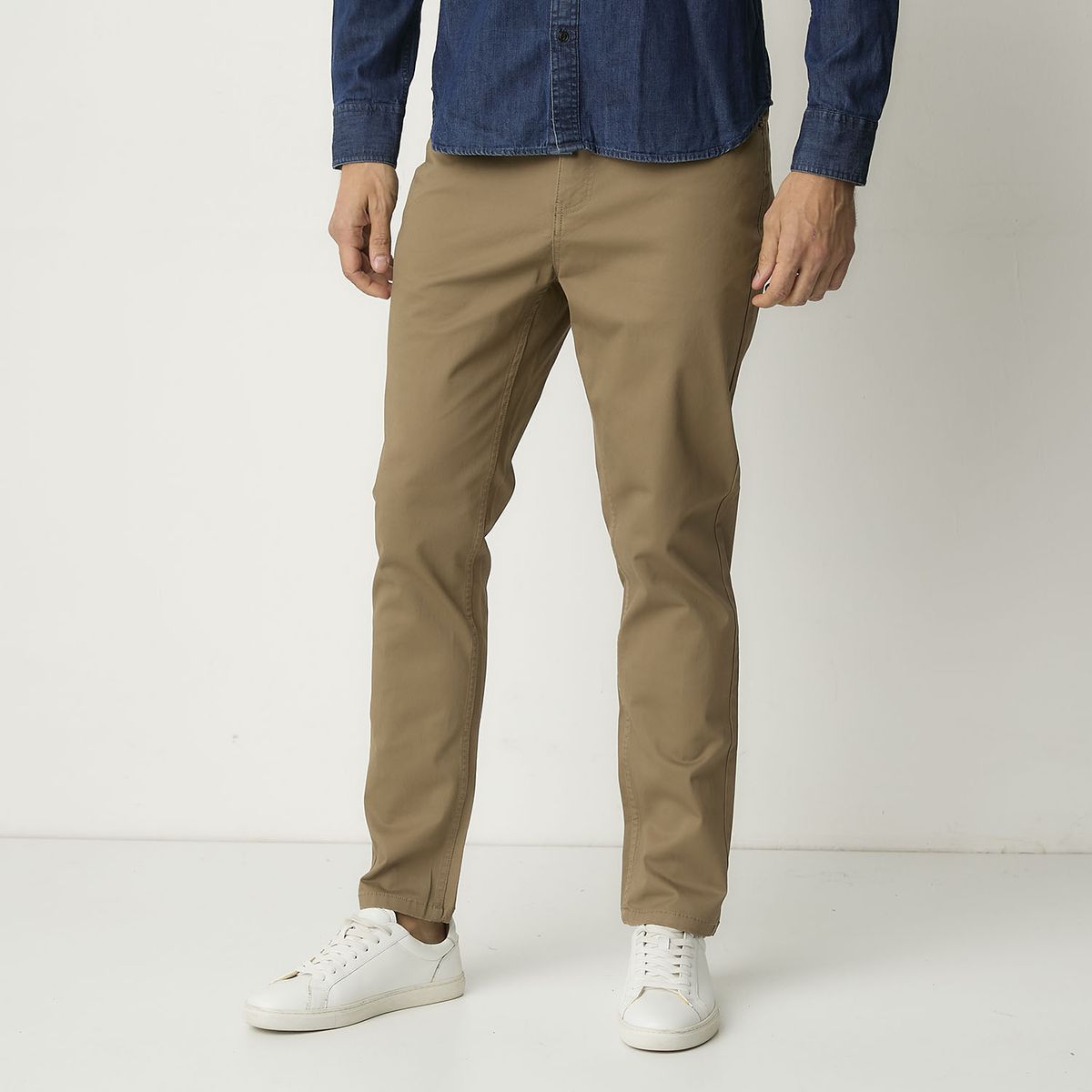 UNIVERSITY CLUB - Pantalón Slim Fit University Club Algodón Casual Hombre