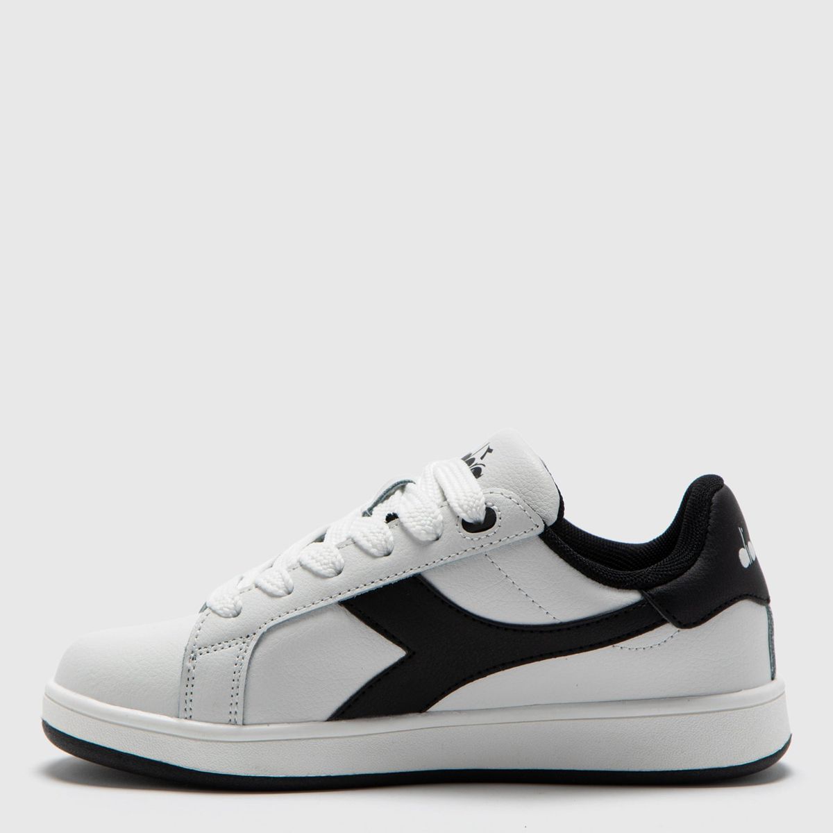DIADORA - Court Zapatilla Urbana Niño Cuero Blanco (34 A 39) Diadora