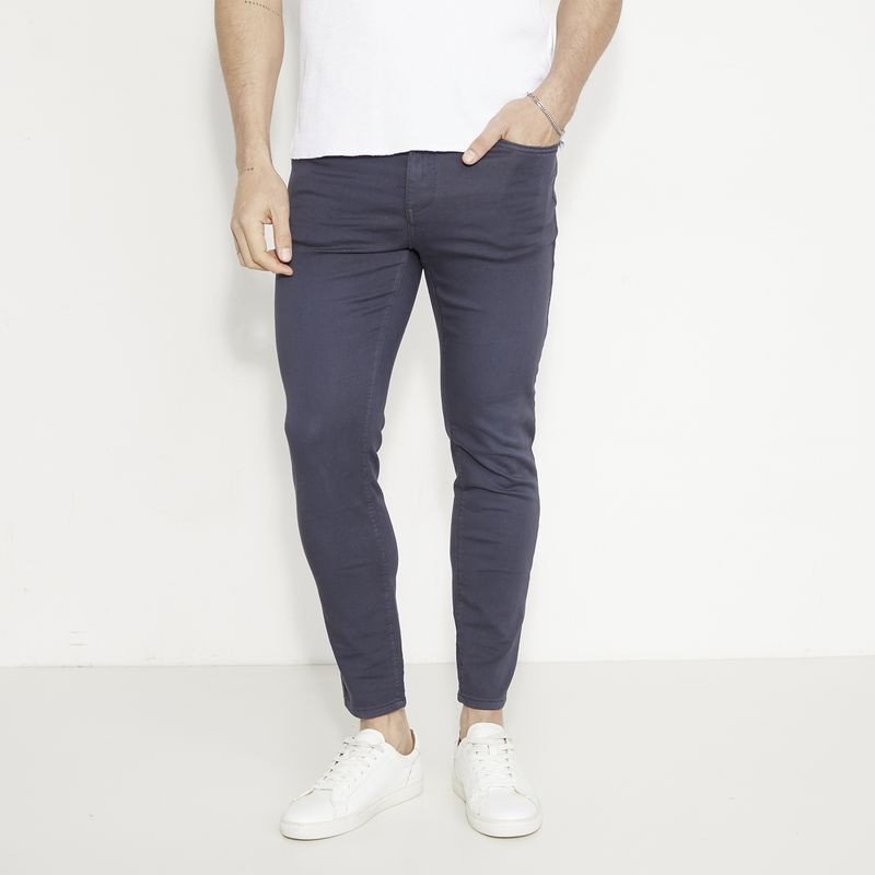 MOSSIMO - Jeans 5 Bolsillos Skinny Fit Algodón Hombre Mossimo