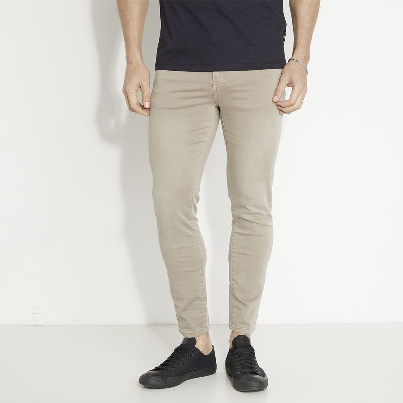 MOSSIMO - Jeans 5 Bolsillos Skinny Fit Algodón Hombre Mossimo