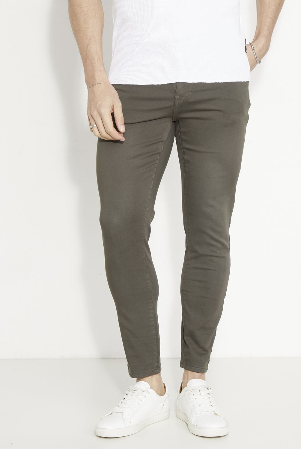 MOSSIMO - Jeans 5 Bolsillos Skinny Fit Algodón Hombre Mossimo