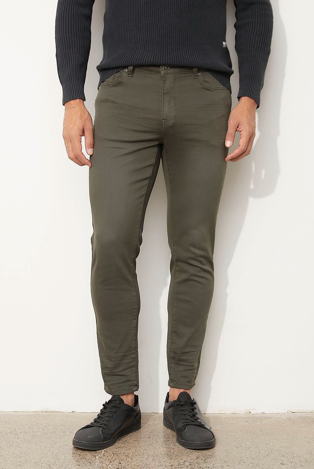 MOSSIMO - Jeans 5 Bolsillos Skinny Fit Algodón Hombre Mossimo