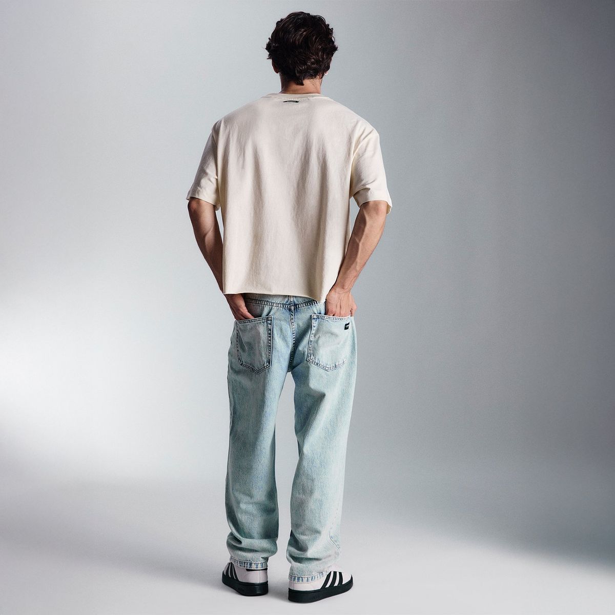 AMERICANINO - Jeans Baggy Americanino Algodón Hombre