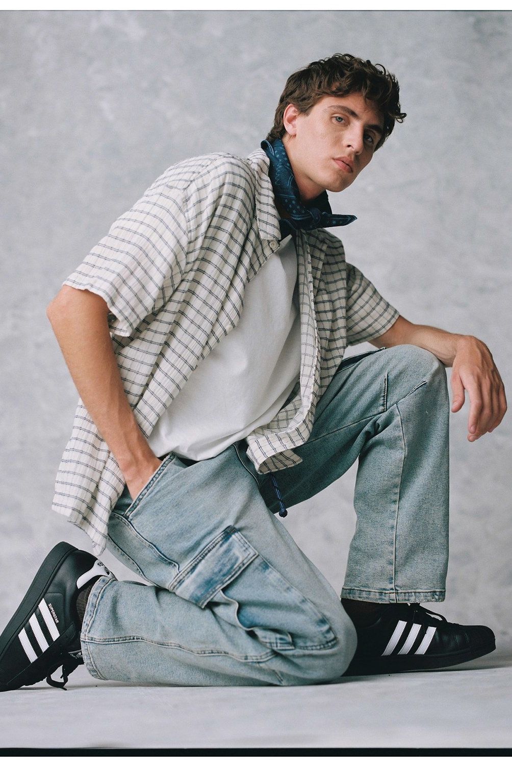 AMERICANINO - Jeans Cargo Algodón Hombre Americanino