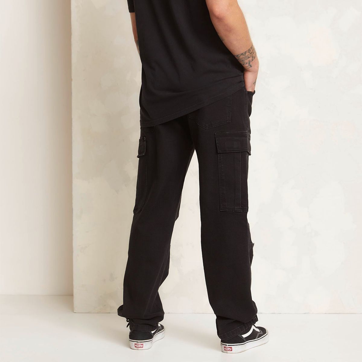 AMERICANINO - Jeans Cargo Americanino Algodón Hombre Multipocket