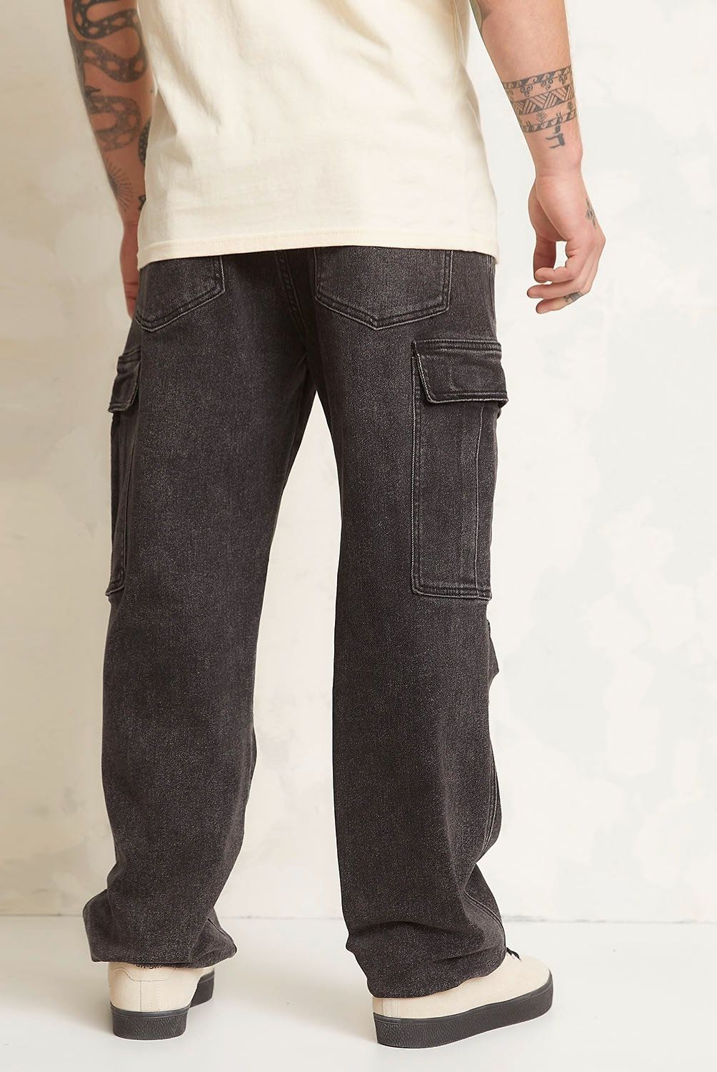 AMERICANINO - Jeans Cargo Americanino Algodón Hombre Multipocket