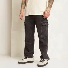 AMERICANINO - Jeans Cargo Algodón Hombre