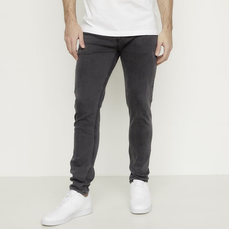 Jeans Skinny Fit Hombre Algodón Tiro Regular