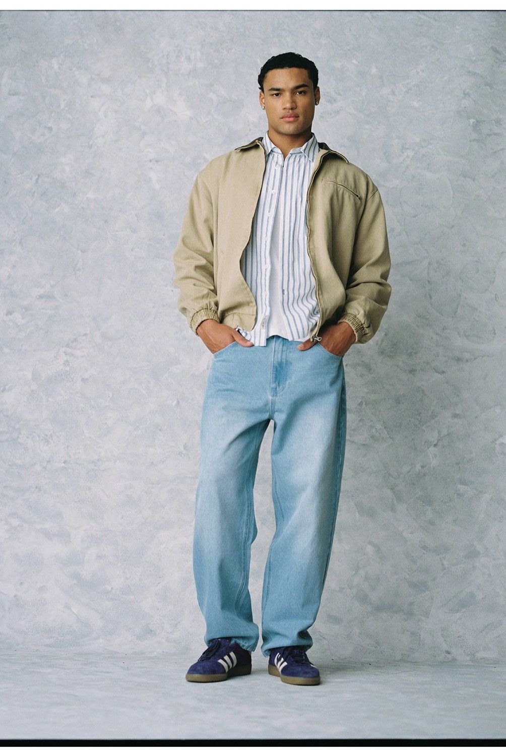 BEARCLIFF - Jeans Baggy Hombre Bearcliff