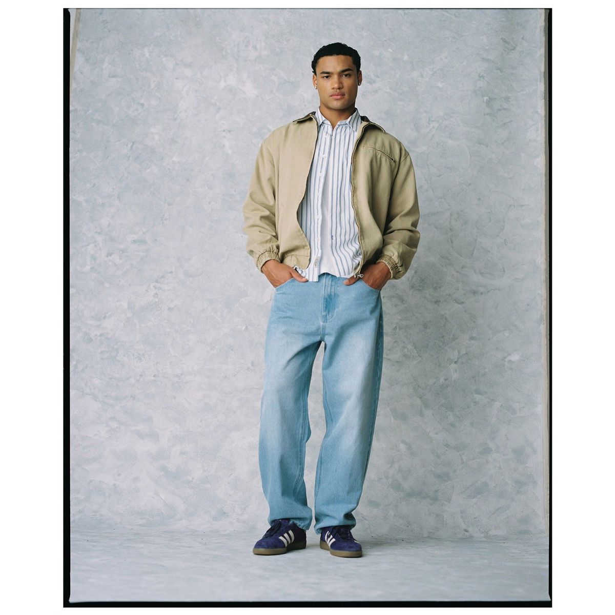 BEARCLIFF - Jeans Baggy Hombre Bearcliff