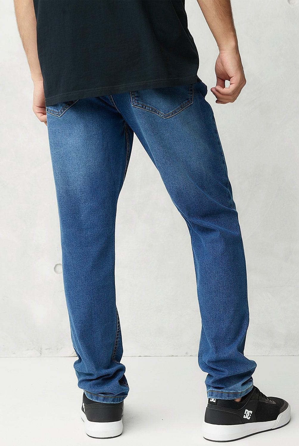BEARCLIFF - Jeans Skinny Bearcliff Algodón Hombre Estilo Urbano
