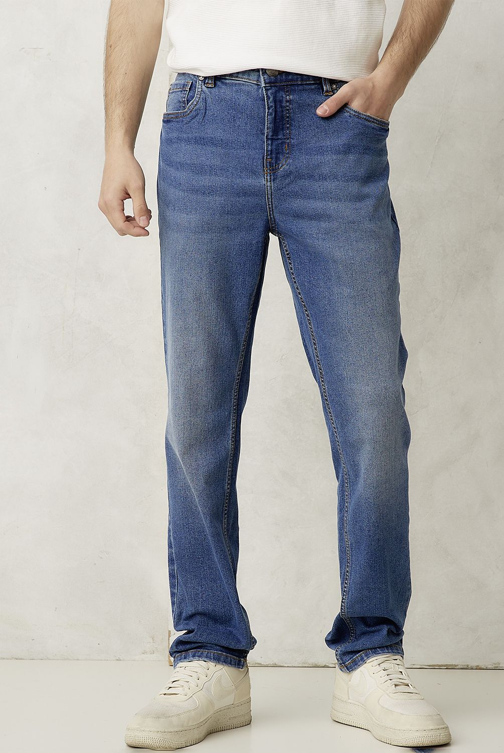BEARCLIFF - Jeans Skinny Bearcliff Algodón Hombre Estilo Urbano