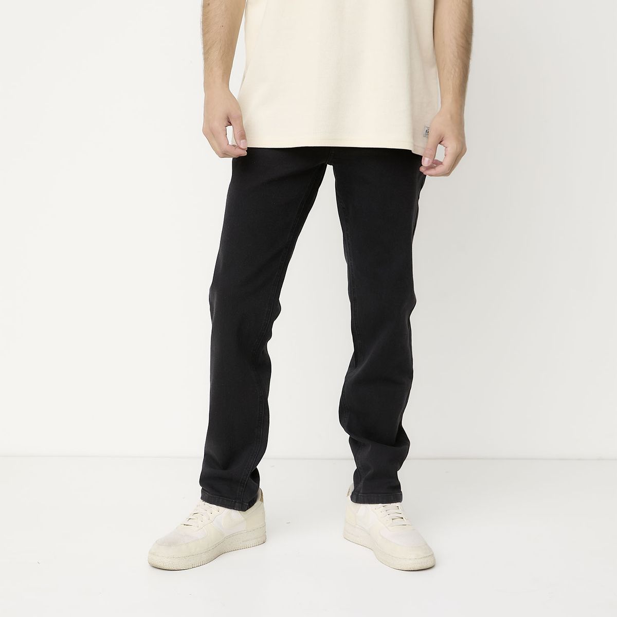 BEARCLIFF - Jeans Slim Fit Bearcliff Algodón Hombre Estilo Urbano