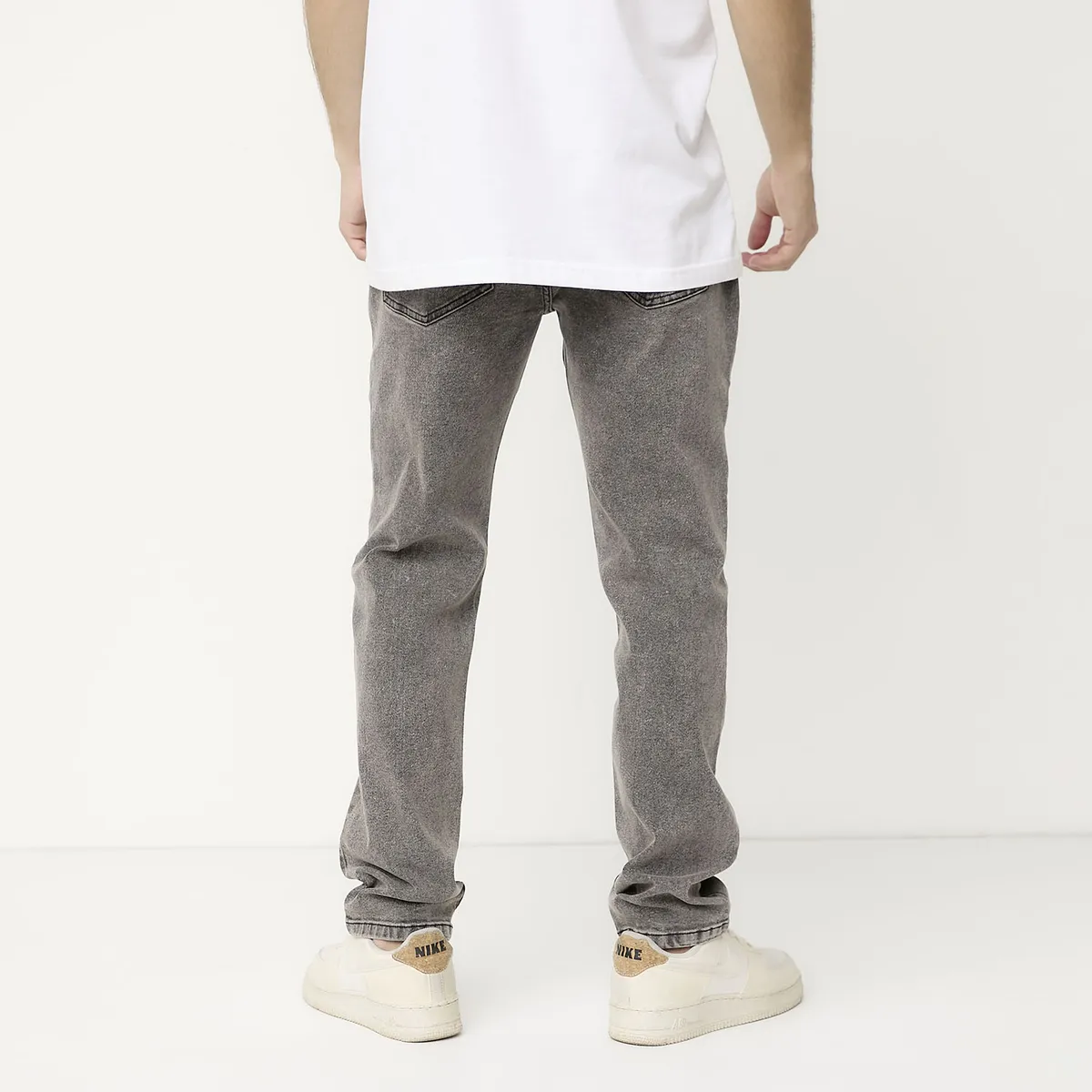 BEARCLIFF - Jeans Slim Fit Bearcliff Algodón Hombre Estilo Urbano