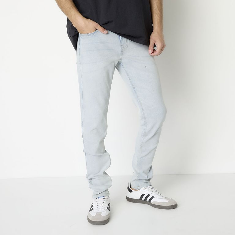 Jeans Super Skinny Fit Hombre Algodón Stretch