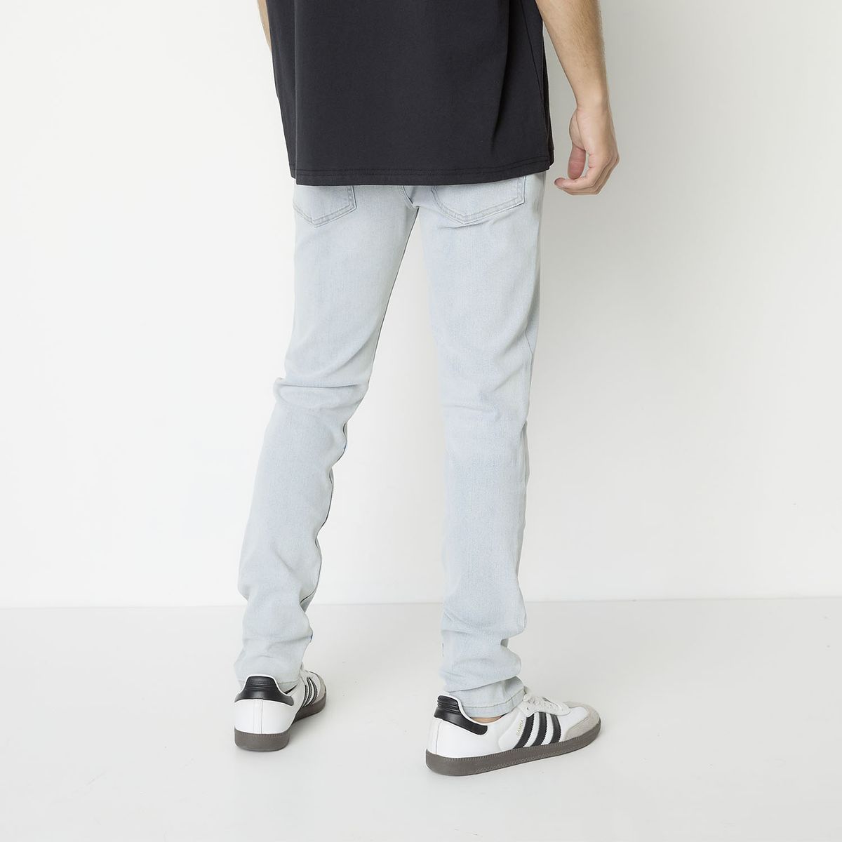 BEARCLIFF - Jeans Bearcliff Super Skinny Fit Hombre Algodón Stretch