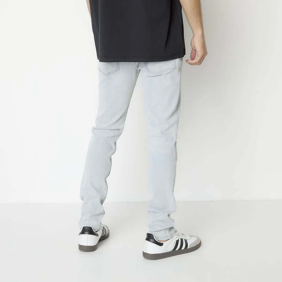 BEARCLIFF - Jeans Bearcliff Super Skinny Fit Hombre Algodón Stretch