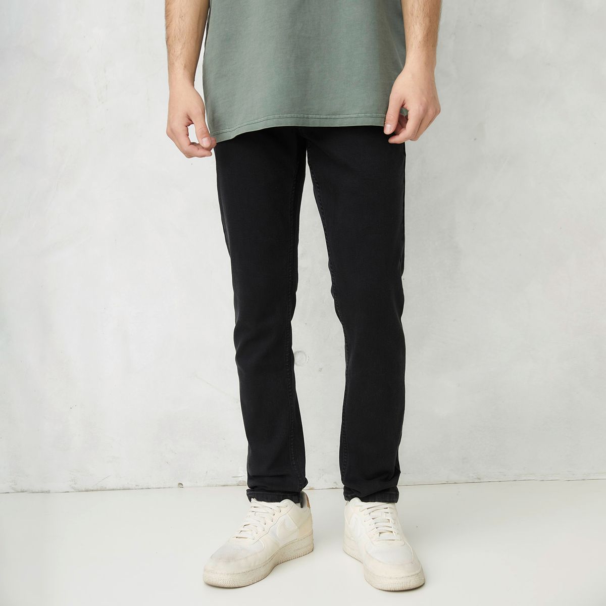 BEARCLIFF - Jeans Bearcliff Super Skinny Fit Hombre Algodón Stretch