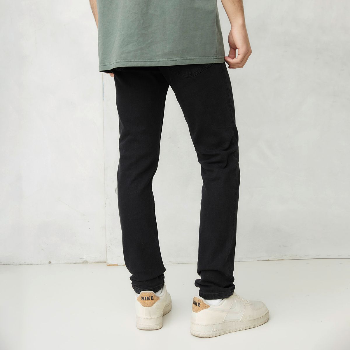 BEARCLIFF - Jeans Bearcliff Super Skinny Fit Hombre Algodón Stretch