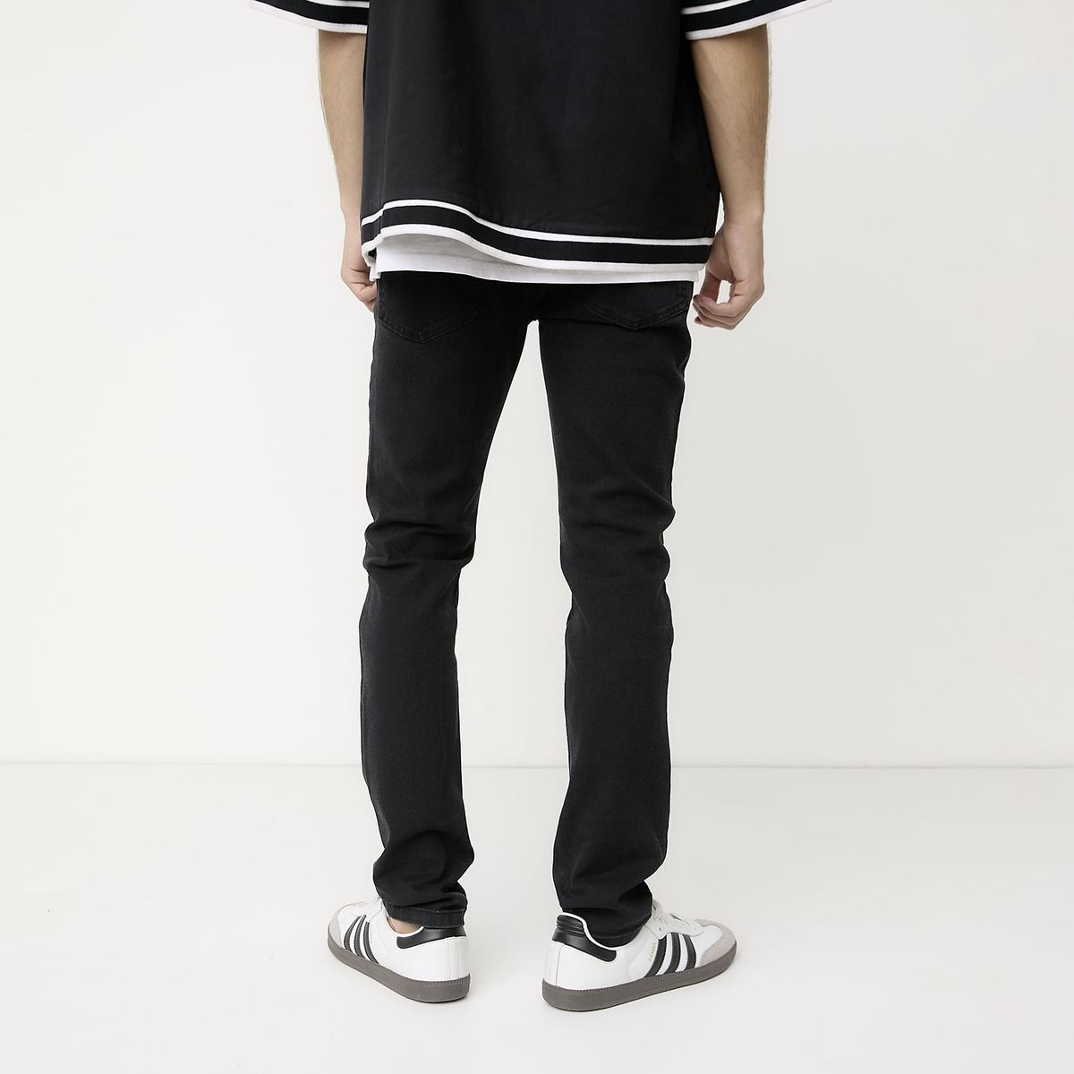 BEARCLIFF - Jeans Bearcliff Super Skinny Fit Hombre Algodón Stretch