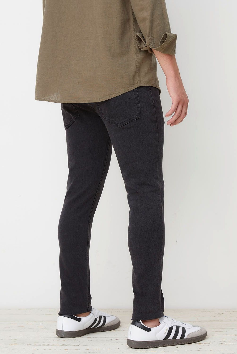 BEARCLIFF - Jeans Bearcliff Super Skinny Fit Hombre Algodón Stretch