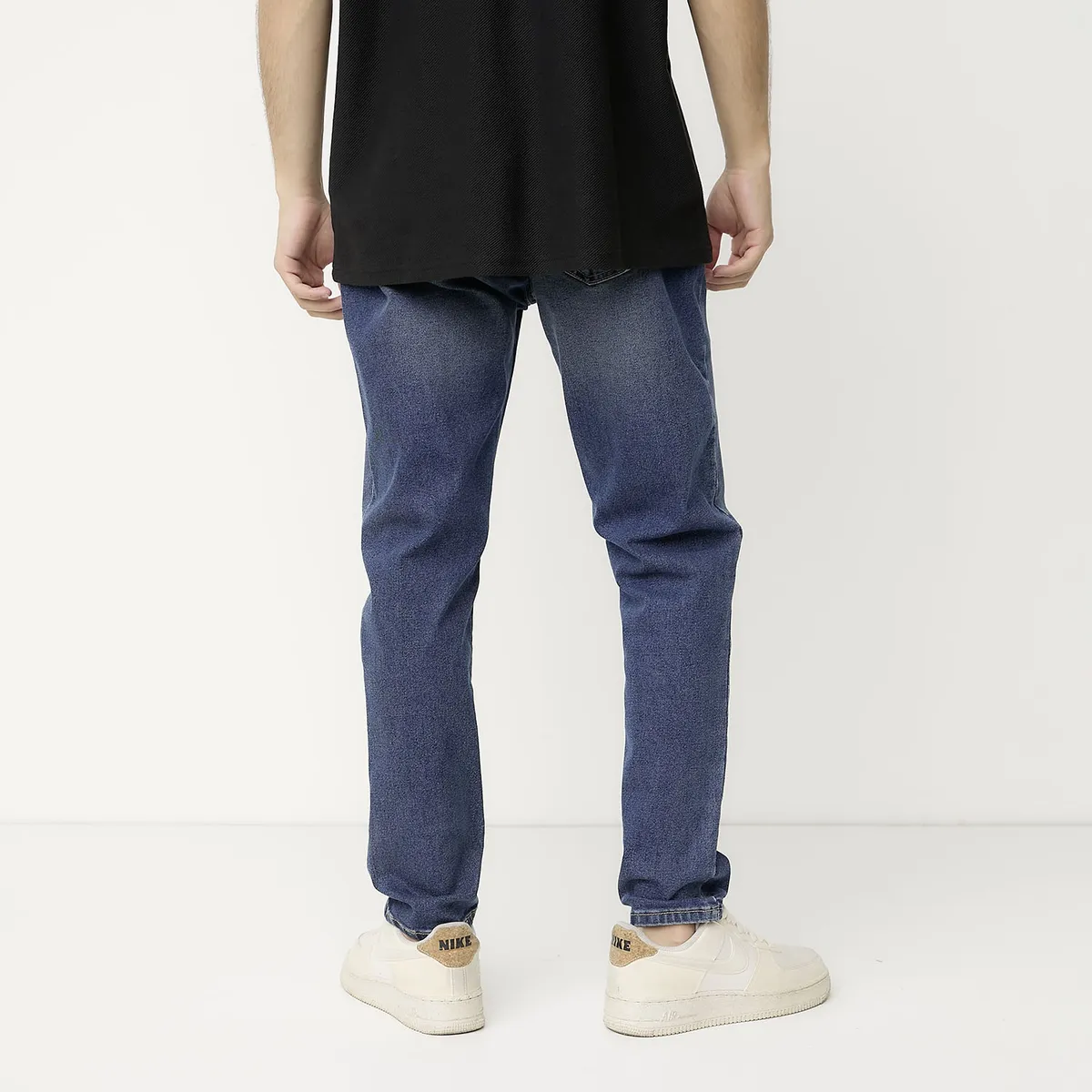 BEARCLIFF - Jeans Carrot Fit Bearcliff Casual Hombre Algodón