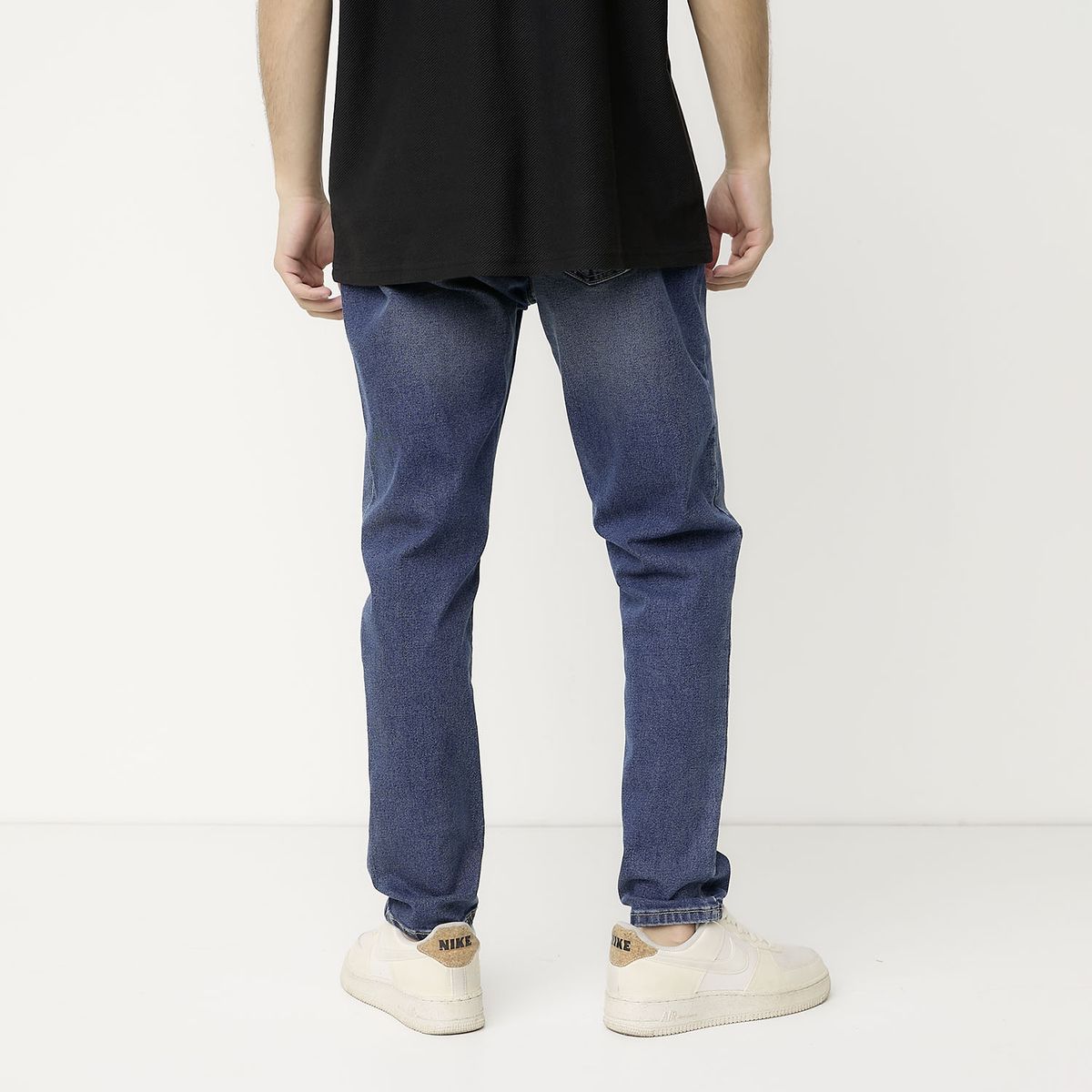 BEARCLIFF - Jeans Carrot Fit Bearcliff Casual Hombre Algodón