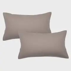BASEMENT HOME - Set de 2 Fundas de Almohadas Lino