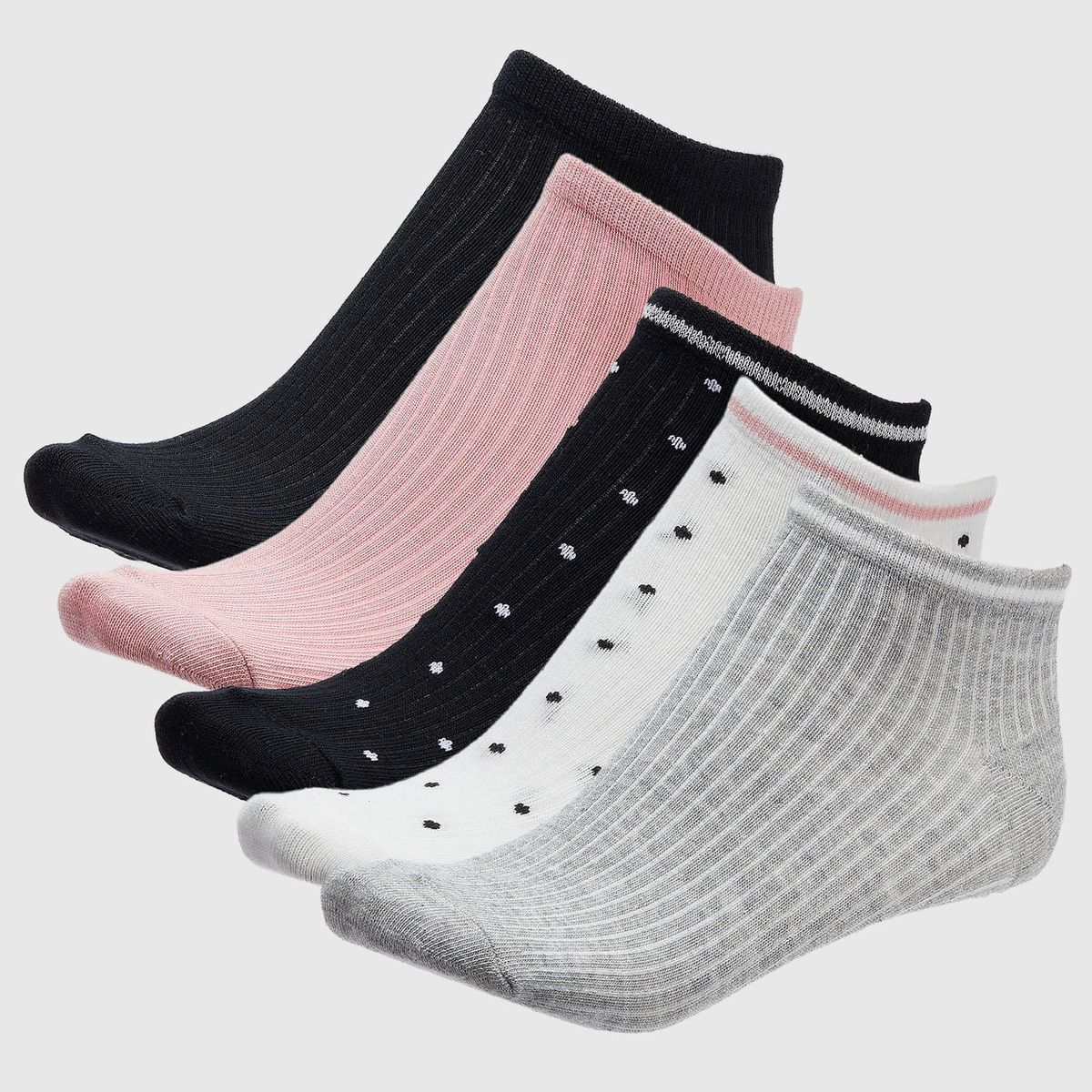 BLU - Pack de 5 Calcetines Mujer Blu