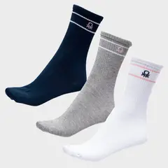 BENETTON - Pack de 3 Calcetines Mujer