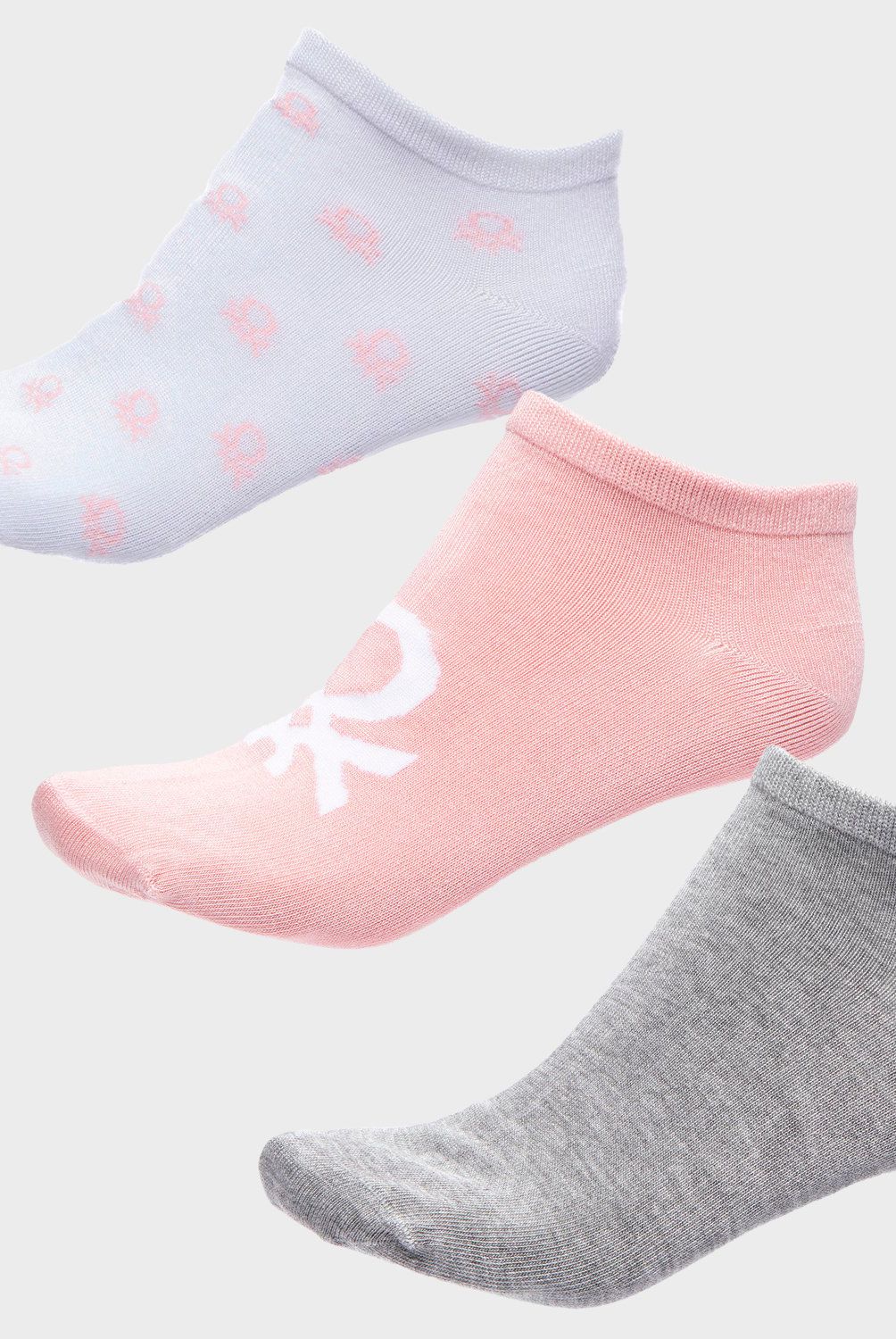 BENETTON - Pack de 3 Calcetines Mujer Benetton