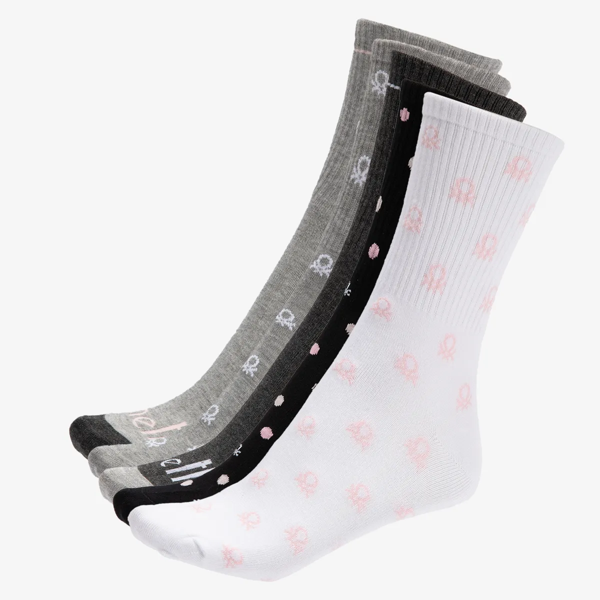 BENETTON - Pack de 5 Calcetines Mujer Benetton