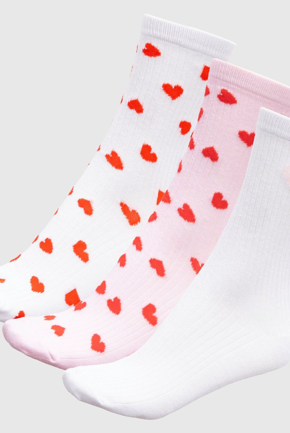 SYBILLA - Pack de 3 Calcetines Mujer Sybilla Diseño Corazones