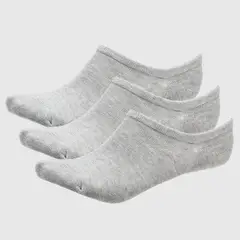 BLU - Pack 3 Calcetines Cortos Mujer Diseño Liso