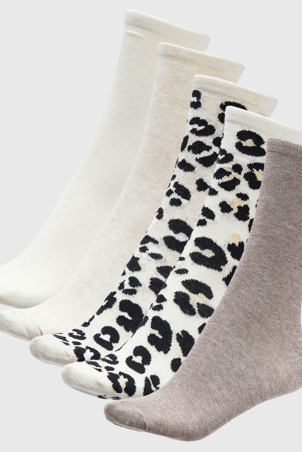 BLU - Pack de 5 Calcetines Mujer Blu Medias