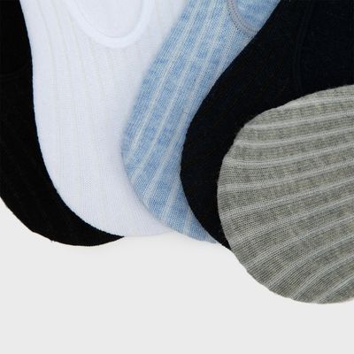 Imagen 2 del producto Pack de 5 Medias Invisibles Mujer Diseño Liso