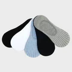 BLU - Calcetines Mujer Pack De 5 Lisos
