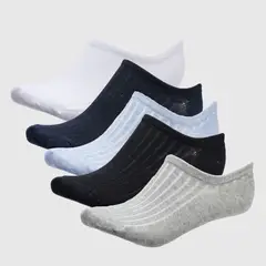 BLU - Pack de 5 Calcetines Invisibles Mujer Diseño Liso