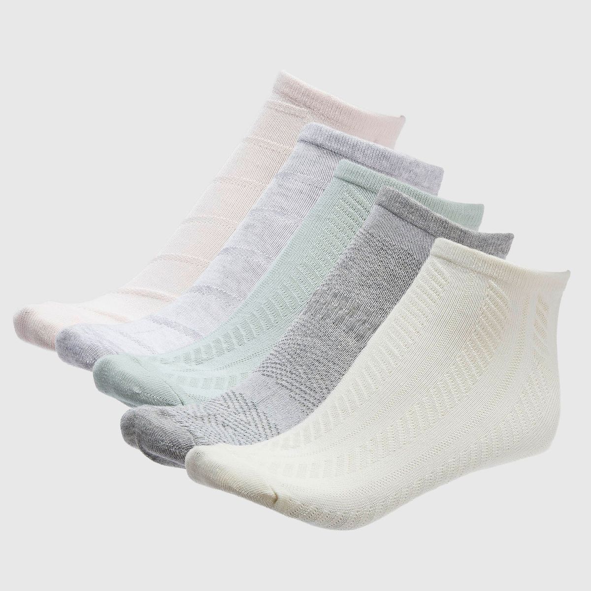 BLU - Pack de 5 Calcetines Mujer Blu Diseño Texturizado