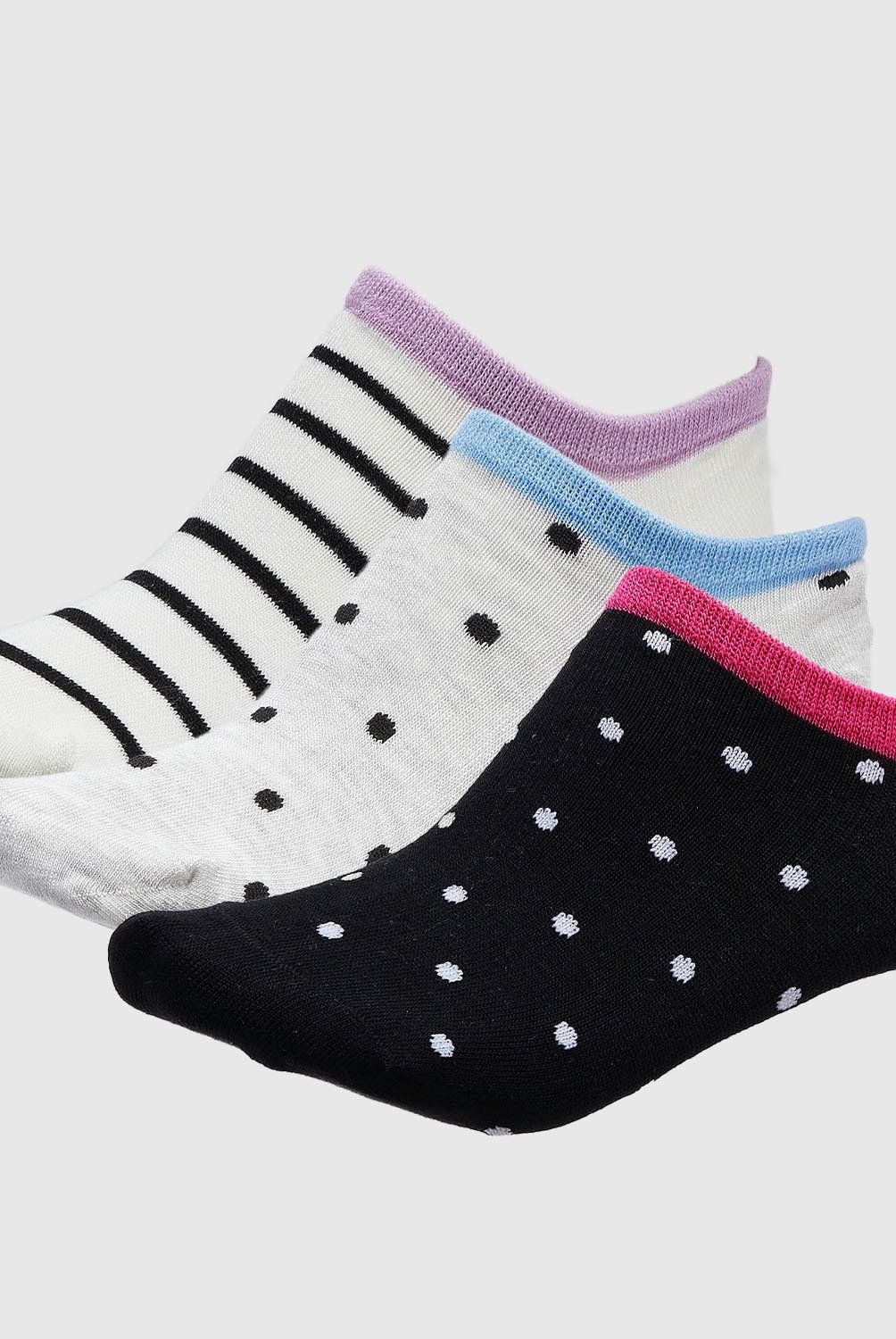 BENETTON - Pack de 3 Calcetines Mujer Benetton
