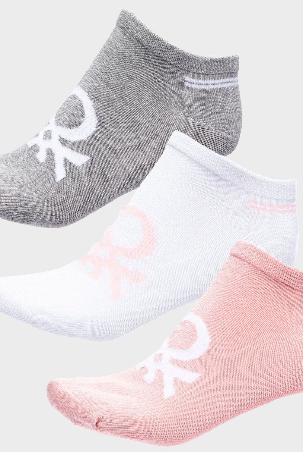 BENETTON - Pack de 3 Calcetines Mujer Benetton