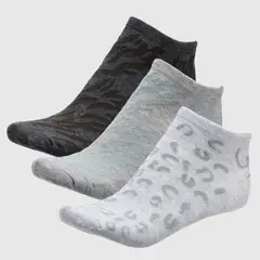 BLU - Pack de 3 Calcetines Mujer