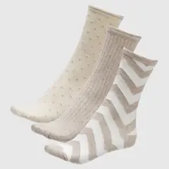 BLU - Pack de 3 Calcetines Mujer
