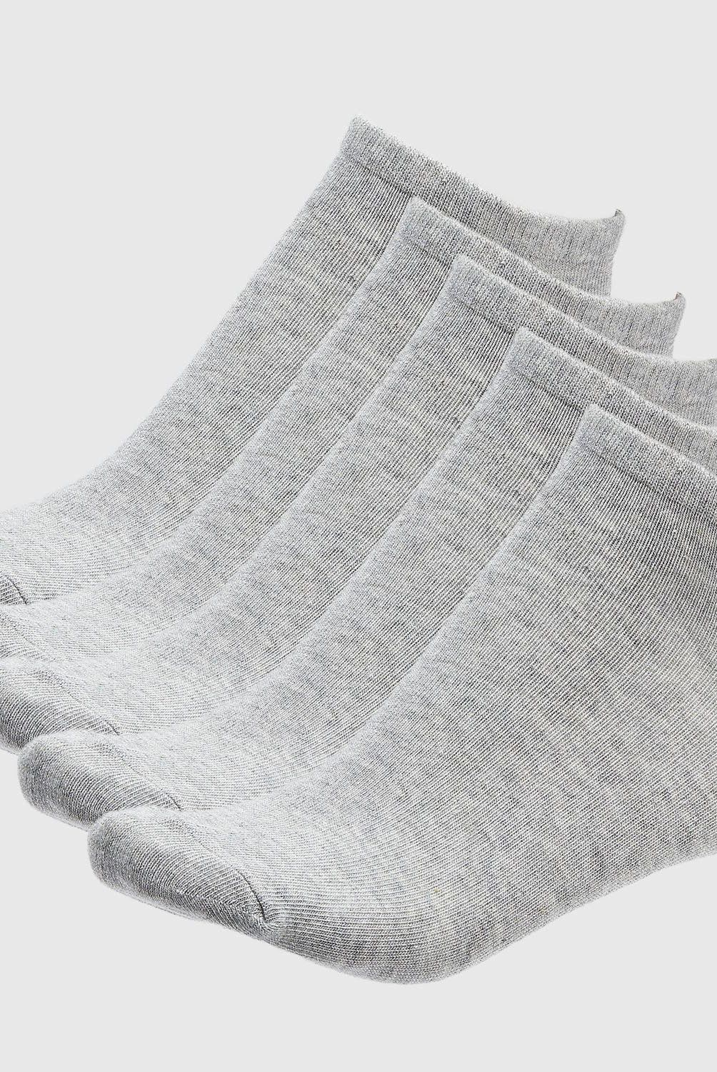 BLU - Pack de 5 Calcetines Cortos Mujer Blu Casuales
