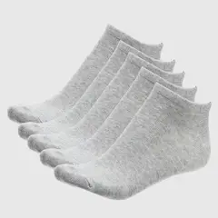 BLU - Pack de 5 Calcetines Cortos Mujer Casuales