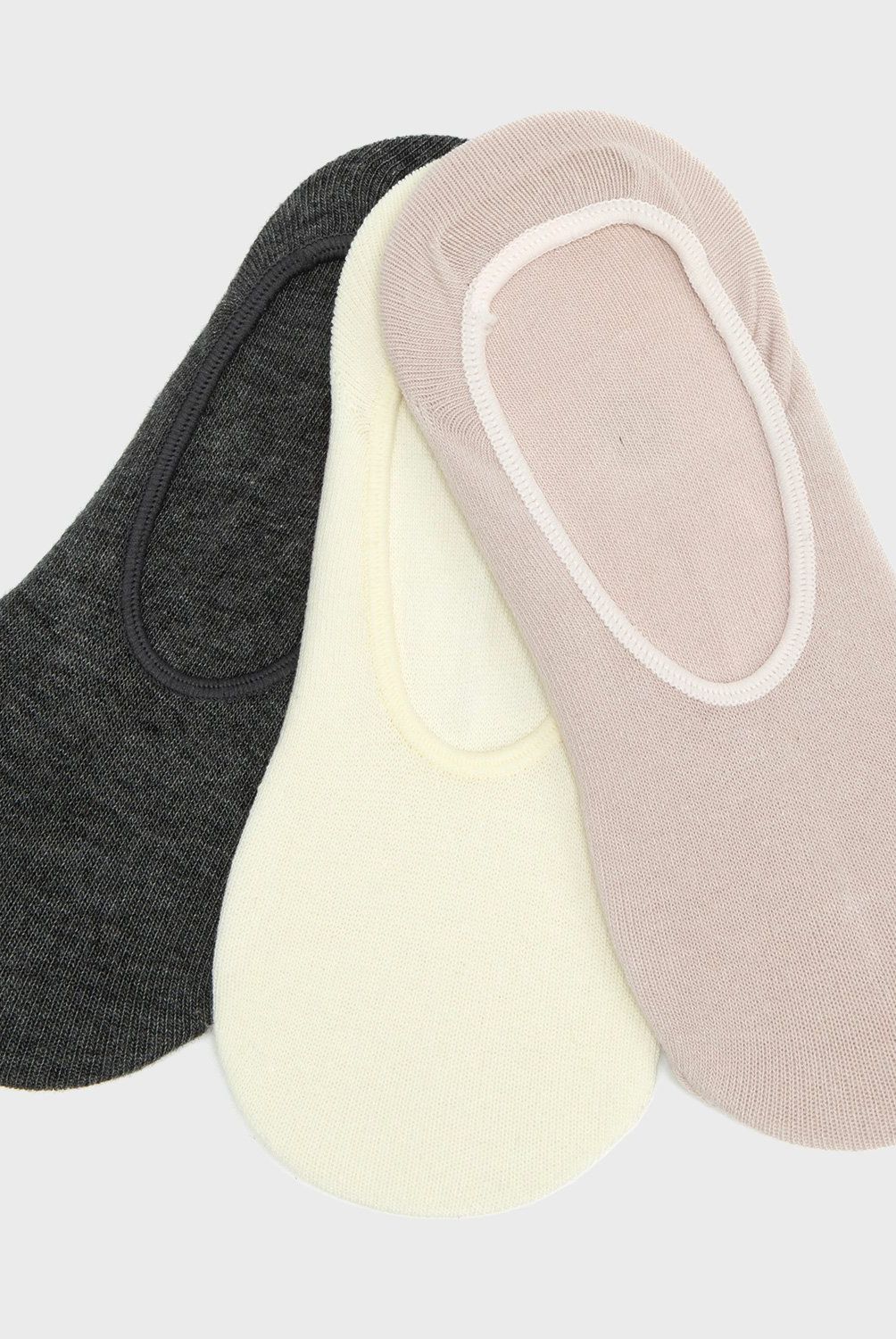 BLU - Pack de 3 Calcetines Mujer Blu Diseño Liso