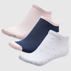 BENETTON - Pack de 3 Calcetines Mujer