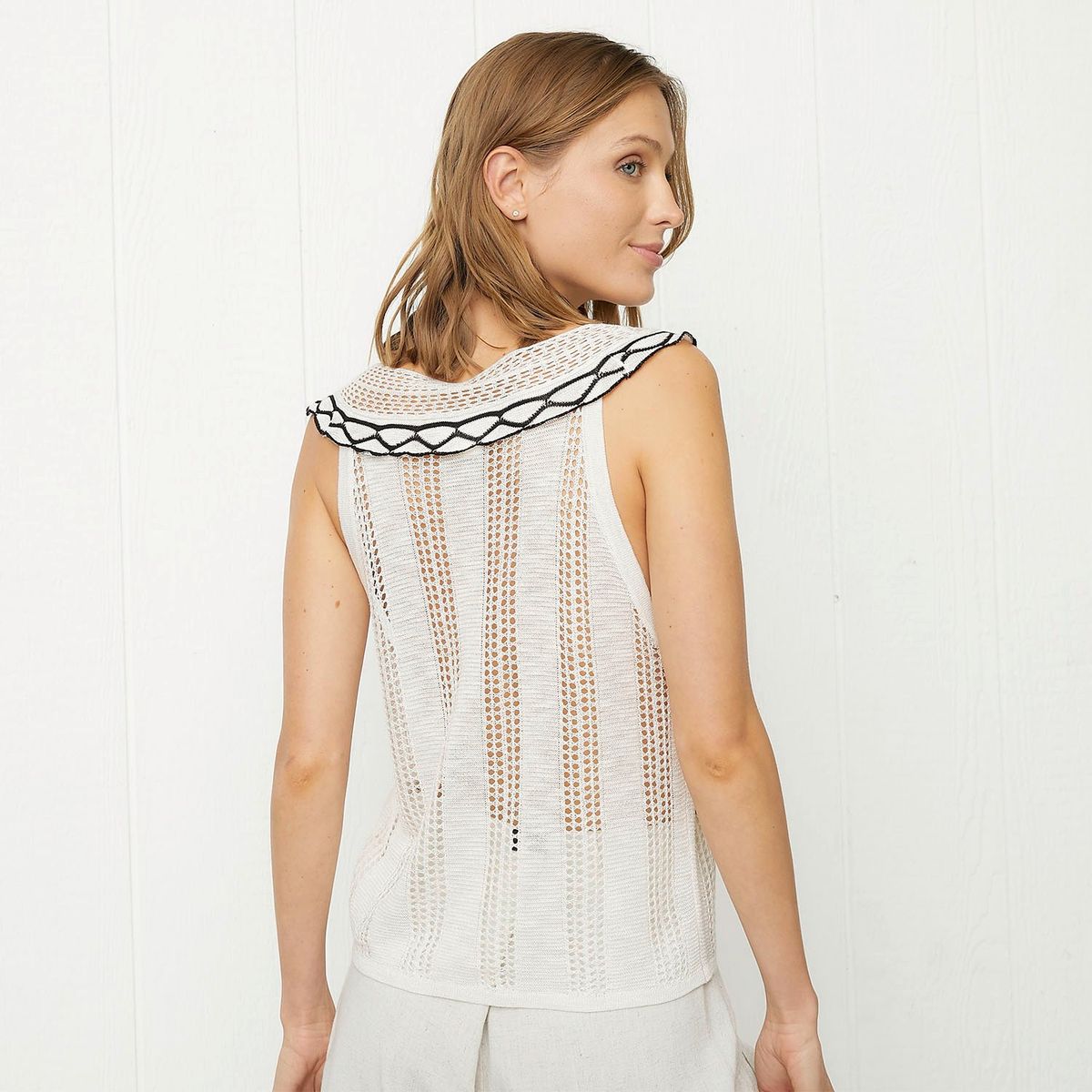 UNIVERSITY CLUB - Polera Sin Mangas Mujer University Club