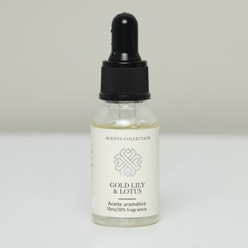 BASEMENT HOME - Aceite  Gold Lily & Lotus 15Ml  Basement Home